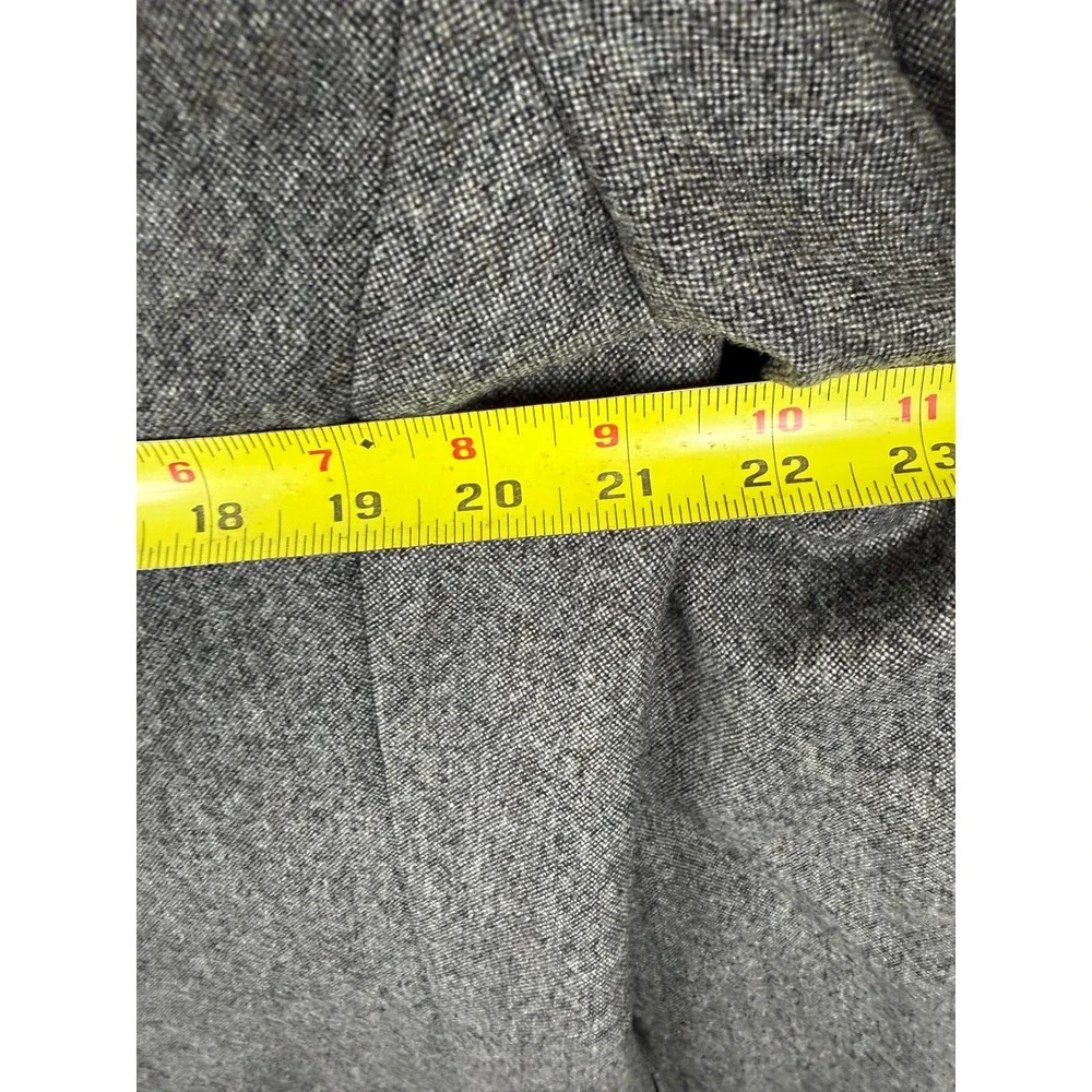 Joseph Abboud Saks Fifth Avenue Mens 2pc Suit Grey Wool 40R‎ 33x32 Tweed Blazer